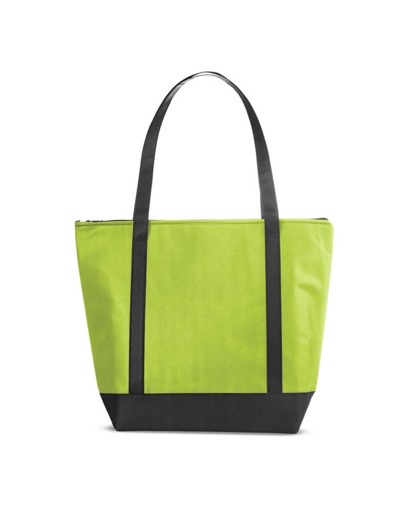 Custom Medium Size Non-Woven Cooler Tote Bag with Company Logo - Personalized Bulk Corporate Gift - 4