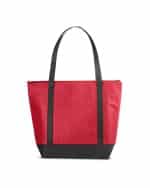 Custom Medium Size Non-Woven Cooler Tote Bag with Company Logo - Personalized Bulk Corporate Gift - 8