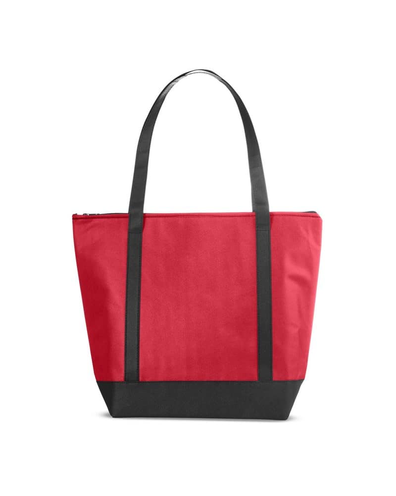 Custom Medium Size Non-Woven Cooler Tote Bag with Company Logo - Personalized Bulk Corporate Gift - 8