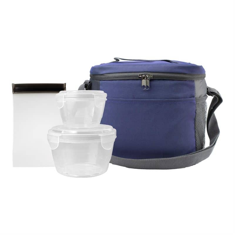 Custom Modern Nested Snack Set with Company Logo - Personalized Bulk Corporate Gift - 5