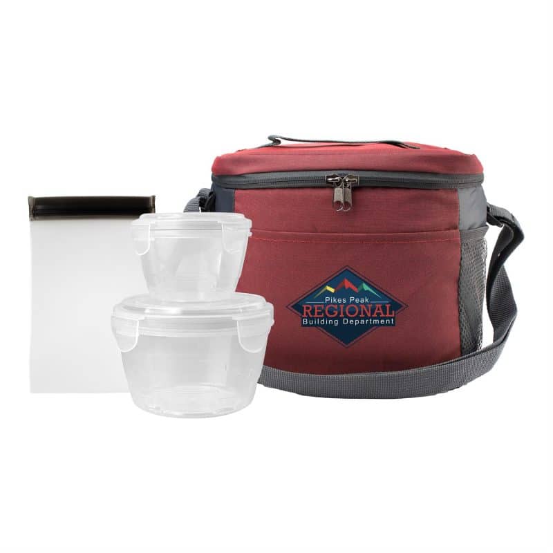 Custom Modern Nested Snack Set with Company Logo - Personalized Bulk Corporate Gift - 6