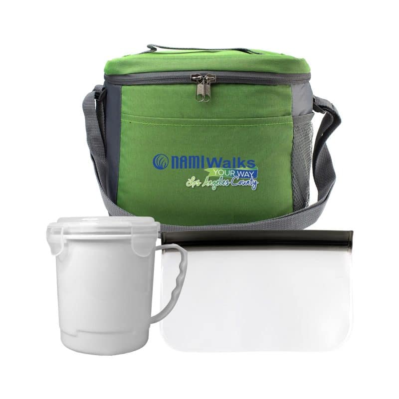 Custom Modern Soup & Snack Set with Company Logo - Personalized Bulk Corporate Gift - 2