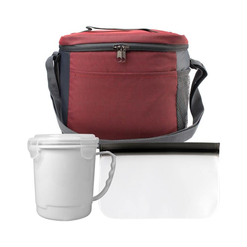 Custom Modern Soup & Snack Set with Company Logo - Personalized Bulk Corporate Gift - 7