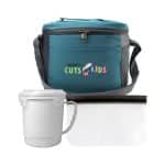Custom Modern Soup & Snack Set with Company Logo - Personalized Bulk Corporate Gift - 8