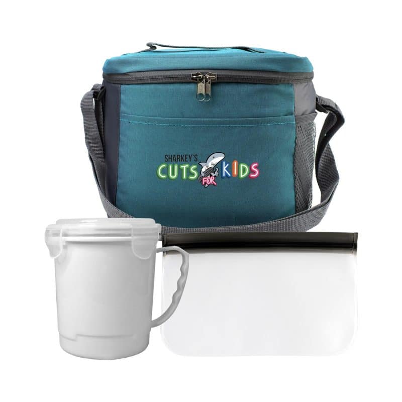 Custom Modern Soup & Snack Set with Company Logo - Personalized Bulk Corporate Gift - 8