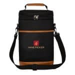 Custom Paso Robles Wine Bottle Cooler Bag with Company Logo - Personalized Bulk Corporate Gift - 7