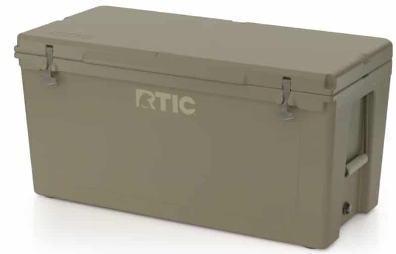 Custom RTIC 145 QT Ultra Tough Cooler with Company Logo - Personalized Bulk Corporate Gift