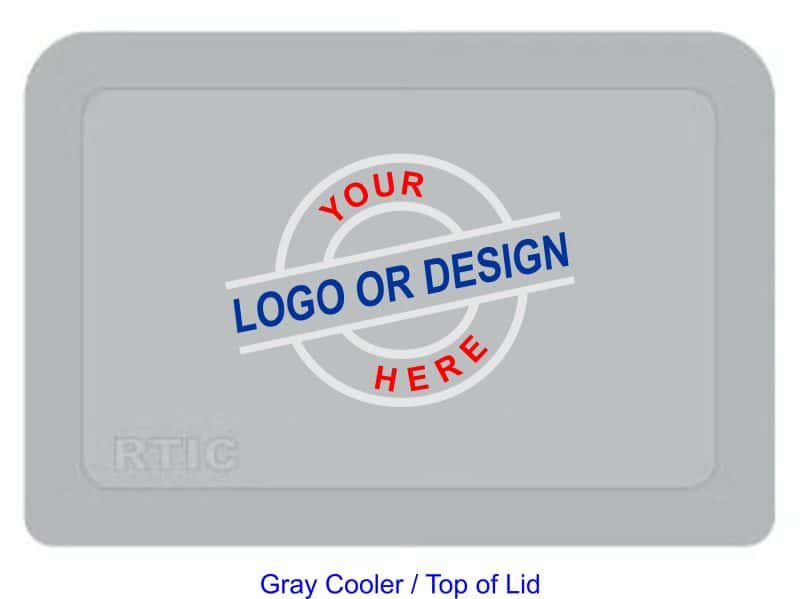 Custom RTIC 20 QT Ultra-Tough Cooler with Company Logo - Personalized Bulk Corporate Gift - 1