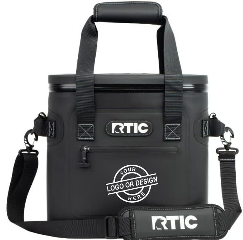 Custom RTIC 20 Soft Pack Cooler with Company Logo - Personalized Bulk Corporate Gift