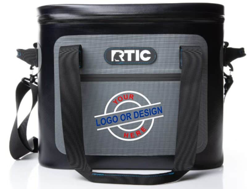 Custom RTIC 30 Soft Pack Cooler with Company Logo - Personalized Bulk Corporate Gift