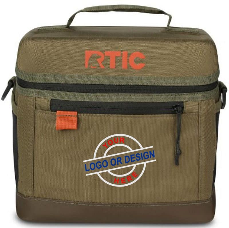 Custom RTIC 8 Can Everyday Cooler with Company Logo - Personalized Bulk Corporate Gift
