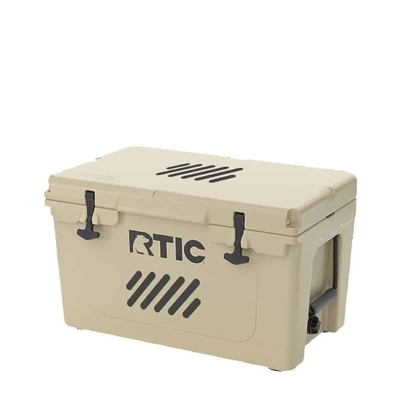 Custom RTIC Ultra-Tough Cooler 45 Quart with Company Logo - Personalized Bulk Corporate Gift