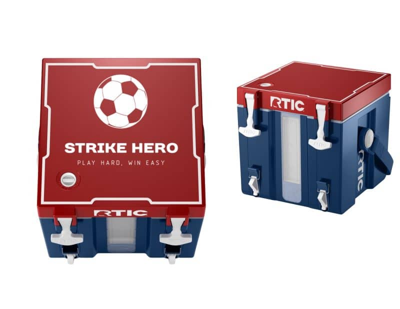 Custom RTIC® 3 Gallon Halftime Cooler with Company Logo - Personalized Bulk Corporate Gift