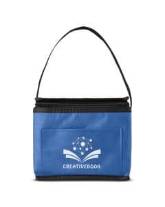 Custom Recycled Non-Woven Lunch Cooler Bag with Company Logo - Personalized Bulk Corporate Gift