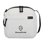 Custom Renew AWARE™ rPET Lunch Cooler - Cream with Company Logo - Personalized Bulk Corporate Gift