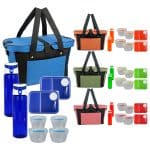 Custom Ridge Deluxe Picnic Set with Company Logo - Personalized Bulk Corporate Gift - 1