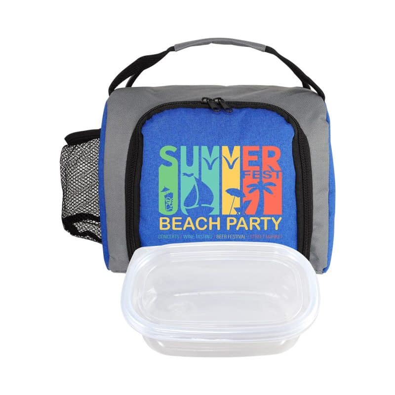 Custom Ridge Up Front Handy Lunch Kit with Company Logo - Personalized Bulk Corporate Gift - 2