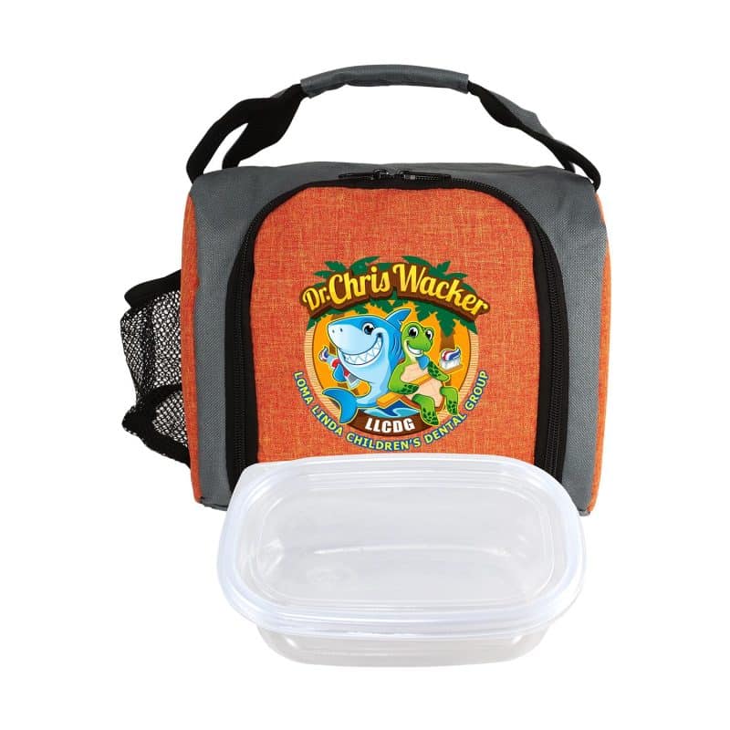 Custom Ridge Up Front Handy Lunch Kit with Company Logo - Personalized Bulk Corporate Gift - 9