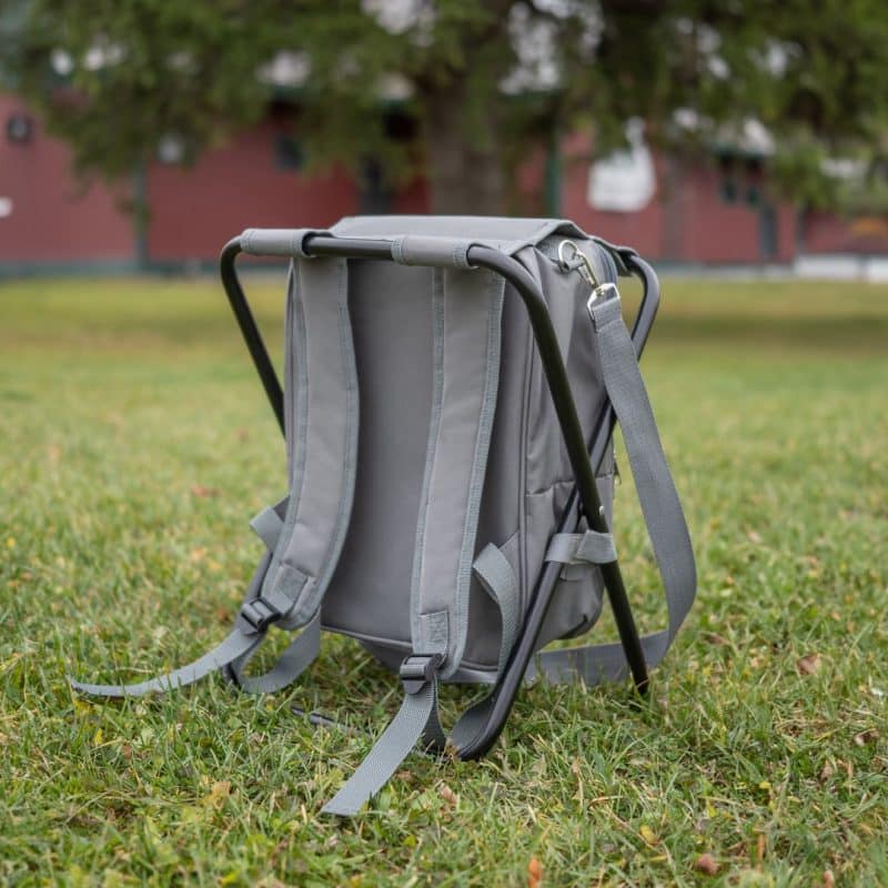 Custom Riverbend Foldable Cooler Backpack & Chair with Company Logo - Personalized Bulk Corporate Gift - 8