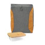 Custom Speck Boomerang Bamboo Lunch Set with Company Logo - Personalized Bulk Corporate Gift - 9