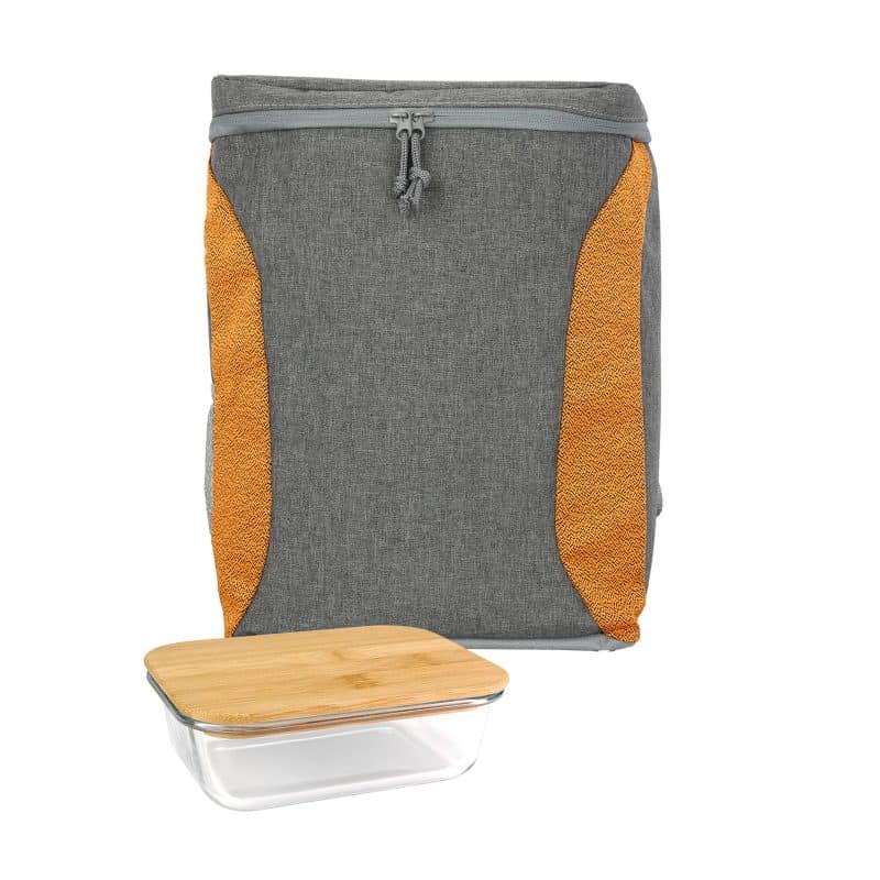 Custom Speck Boomerang Bamboo Lunch Set with Company Logo - Personalized Bulk Corporate Gift - 9