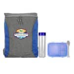 Custom Speck Boomerang Lunch To Go & Drink Set with Company Logo - Personalized Bulk Corporate Gift - 2