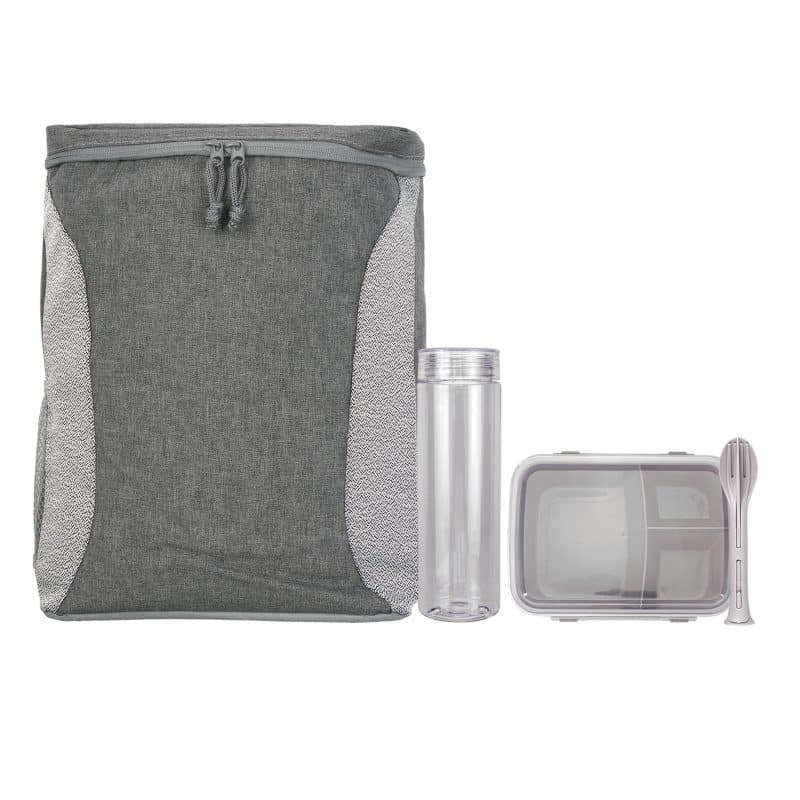 Custom Speck Boomerang Lunch To Go & Drink Set with Company Logo - Personalized Bulk Corporate Gift - 5