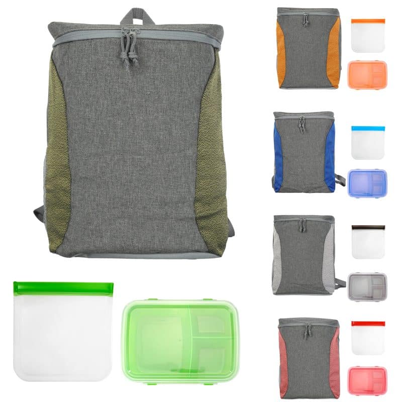 Custom Speck Boomerang Lunch To Go Sandwich Set with Company Logo - Personalized Bulk Corporate Gift - 1