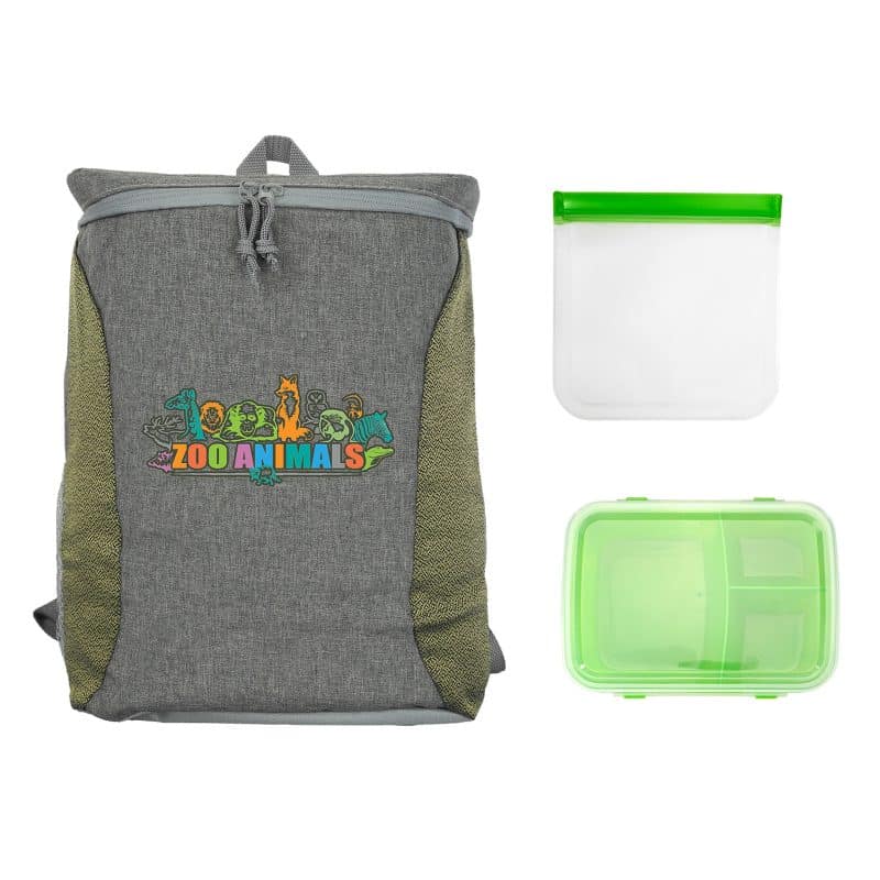 Custom Speck Boomerang Lunch To Go Sandwich Set with Company Logo - Personalized Bulk Corporate Gift - 2