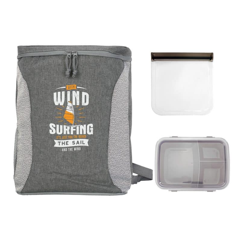 Custom Speck Boomerang Lunch To Go Sandwich Set with Company Logo - Personalized Bulk Corporate Gift - 8