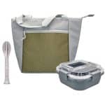 Custom Speck Carry On and Cutlery Tote with Company Logo - Personalized Bulk Corporate Gift - 7