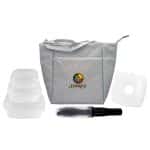 Custom Speck Portion Control Cutlery Chiller Tote with Company Logo - Personalized Bulk Corporate Gift - 2