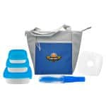 Custom Speck Portion Control Cutlery Chiller Tote with Company Logo - Personalized Bulk Corporate Gift - 4