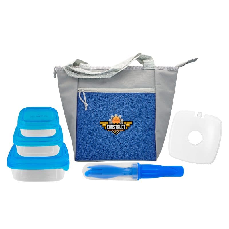 Custom Speck Portion Control Cutlery Chiller Tote with Company Logo - Personalized Bulk Corporate Gift - 4