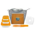 Custom Speck Portion Control Cutlery Chiller Tote with Company Logo - Personalized Bulk Corporate Gift - 8