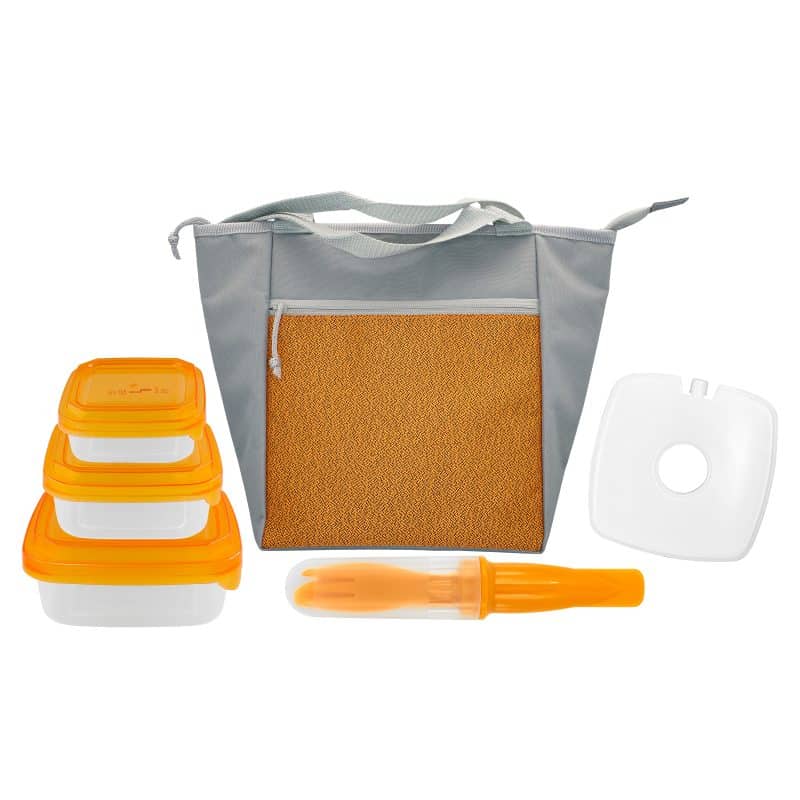 Custom Speck Portion Control Cutlery Chiller Tote with Company Logo - Personalized Bulk Corporate Gift - 9