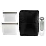 Custom Sporty RPET Food Storage and Drink Set with Company Logo - Personalized Bulk Corporate Gift - 3