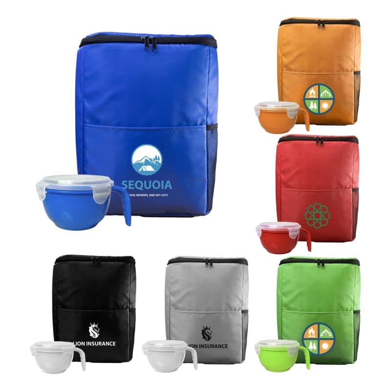 Custom Sporty RPET Noodle Set with Company Logo - Personalized Bulk Corporate Gift