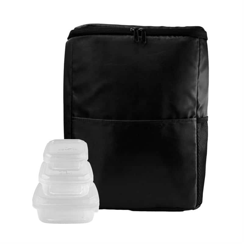 Custom Sporty RPET Portion Control Set with Company Logo - Personalized Bulk Corporate Gift - 3