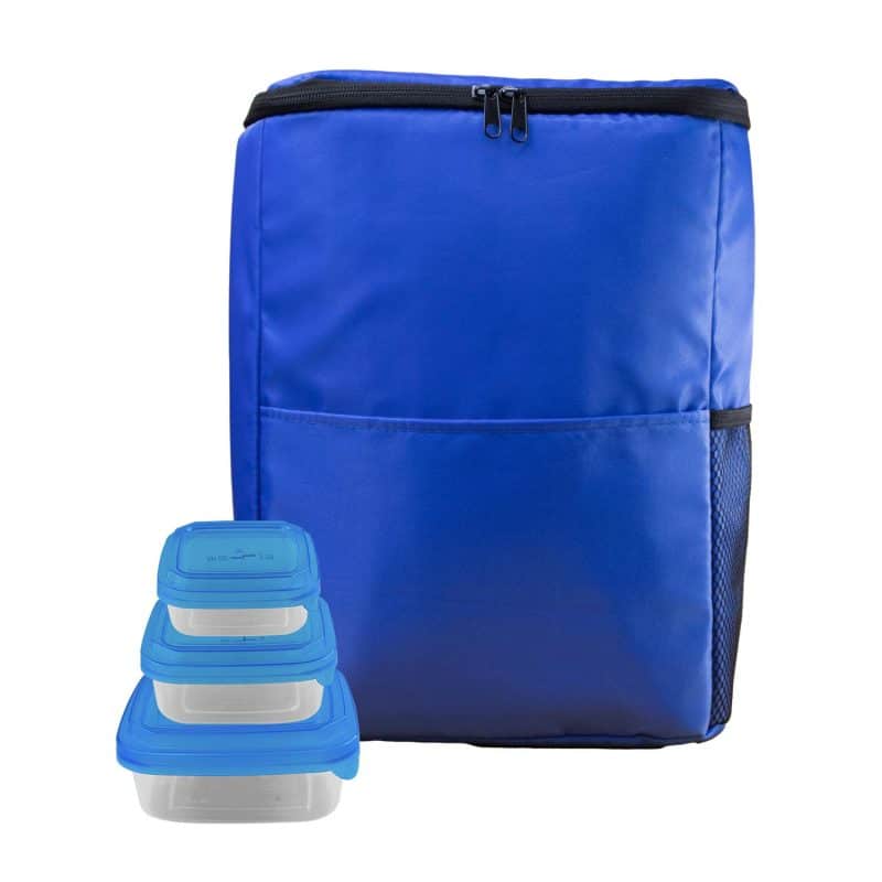 Custom Sporty RPET Portion Control Set with Company Logo - Personalized Bulk Corporate Gift - 5