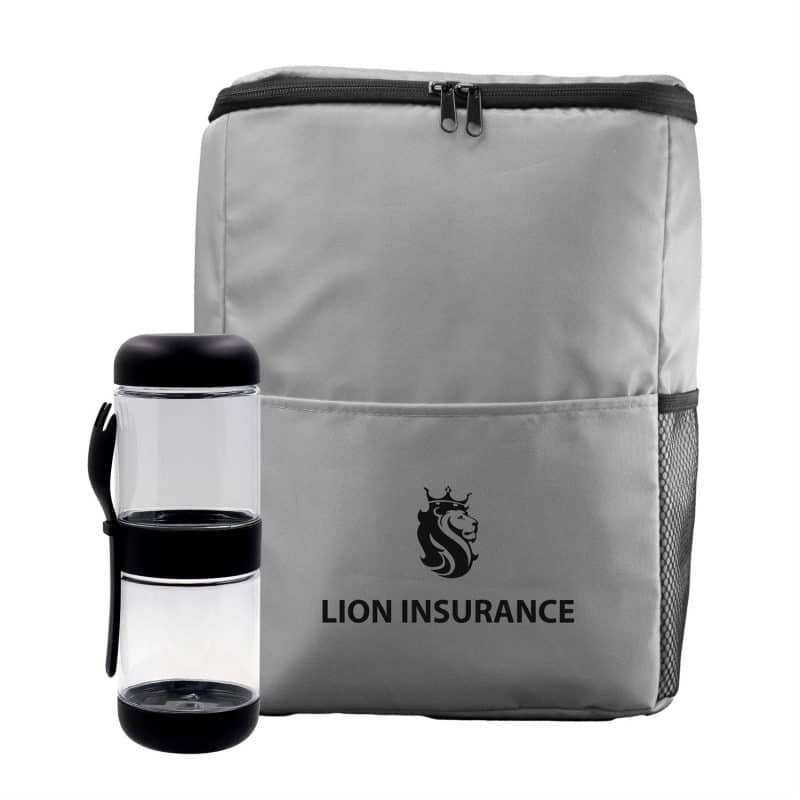 Custom Sporty Recycled Stacker Set with Company Logo - Personalized Bulk Corporate Gift - 4