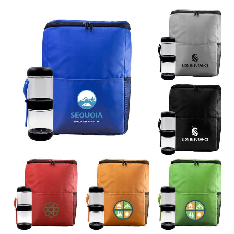 Custom Sporty Recycled Stacker Set with Company Logo - Personalized Bulk Corporate Gift