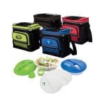 Custom Thalia 2 Piece Salad Cooler Set with Company Logo - Personalized Bulk Corporate Gift - 1