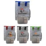 Custom Translucent Lunch To Go Tote with Company Logo - Personalized Bulk Corporate Gift