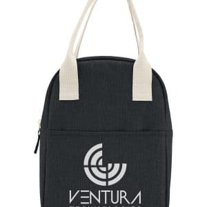 Custom WorkSpace Lunch Cooler Bag with Company Logo - Personalized Bulk Corporate Gift