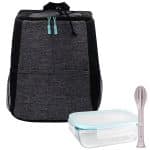 Custom X Line Cutlery Lunch Set with Company Logo - Personalized Bulk Corporate Gift - 1