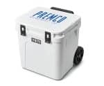 Custom YETI Customized Roadie 48 Wheeled Cooler with Company Logo - Personalized Bulk Corporate Gift
