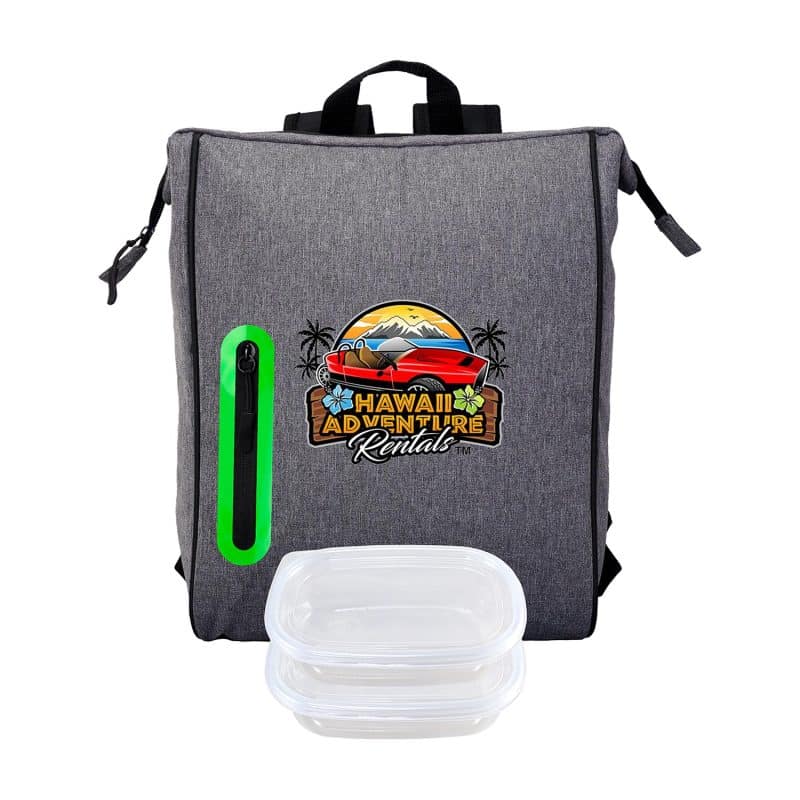 Custom Handy Oval Line Picnic Set with Company Logo - Personalized Bulk Corporate Gift - 8