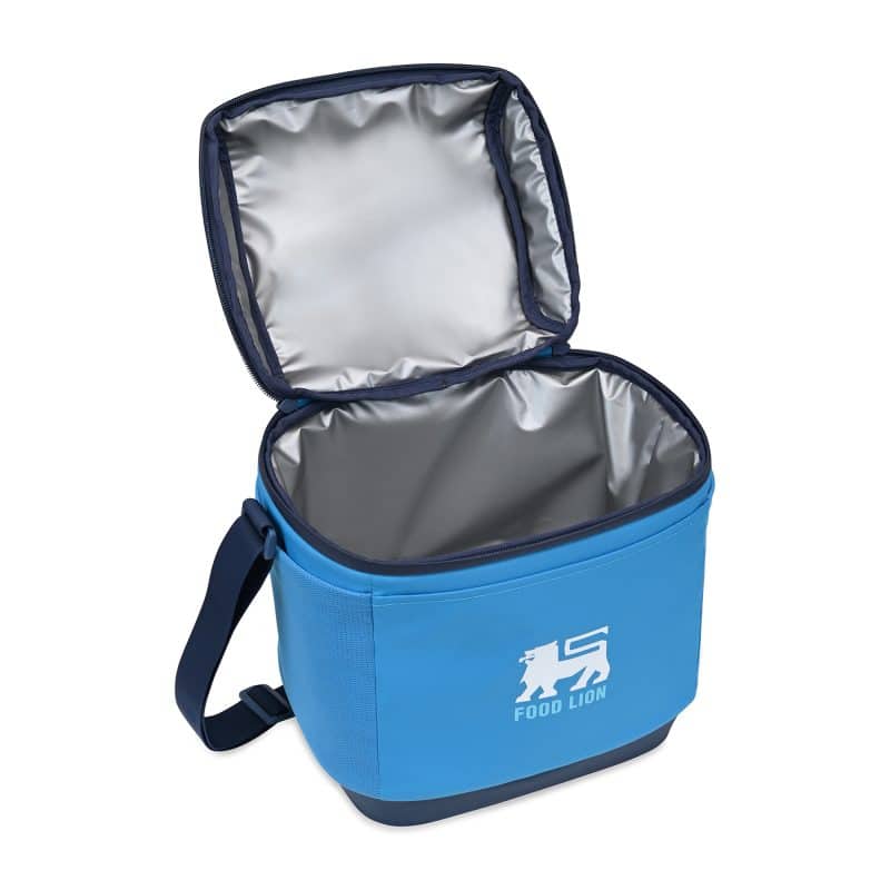 Custom Igloo® Day Chiller Box 16 Can Soft Cooler - Brilliant Blue with Company Logo - Personalized Bulk Corporate Gift - 2