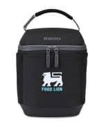 Custom Igloo® Day Chiller Box 8 Can Soft Cooler - Black with Company Logo - Personalized Bulk Corporate Gift
